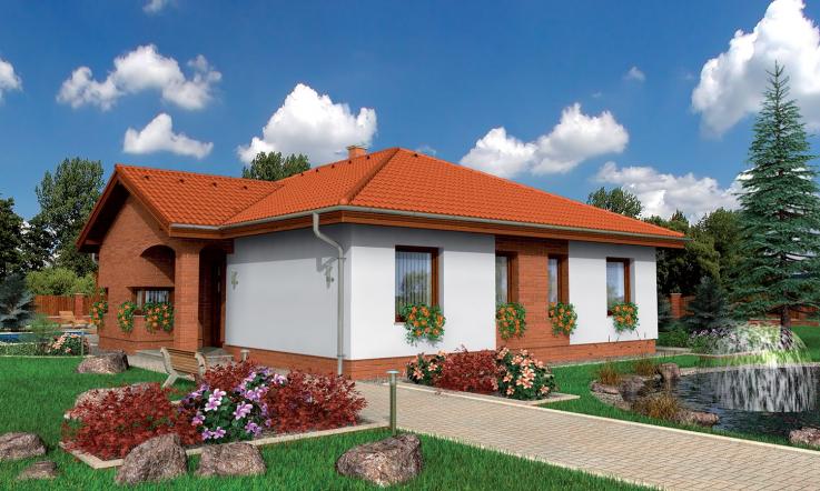 projekt domu BUNGALOW 23